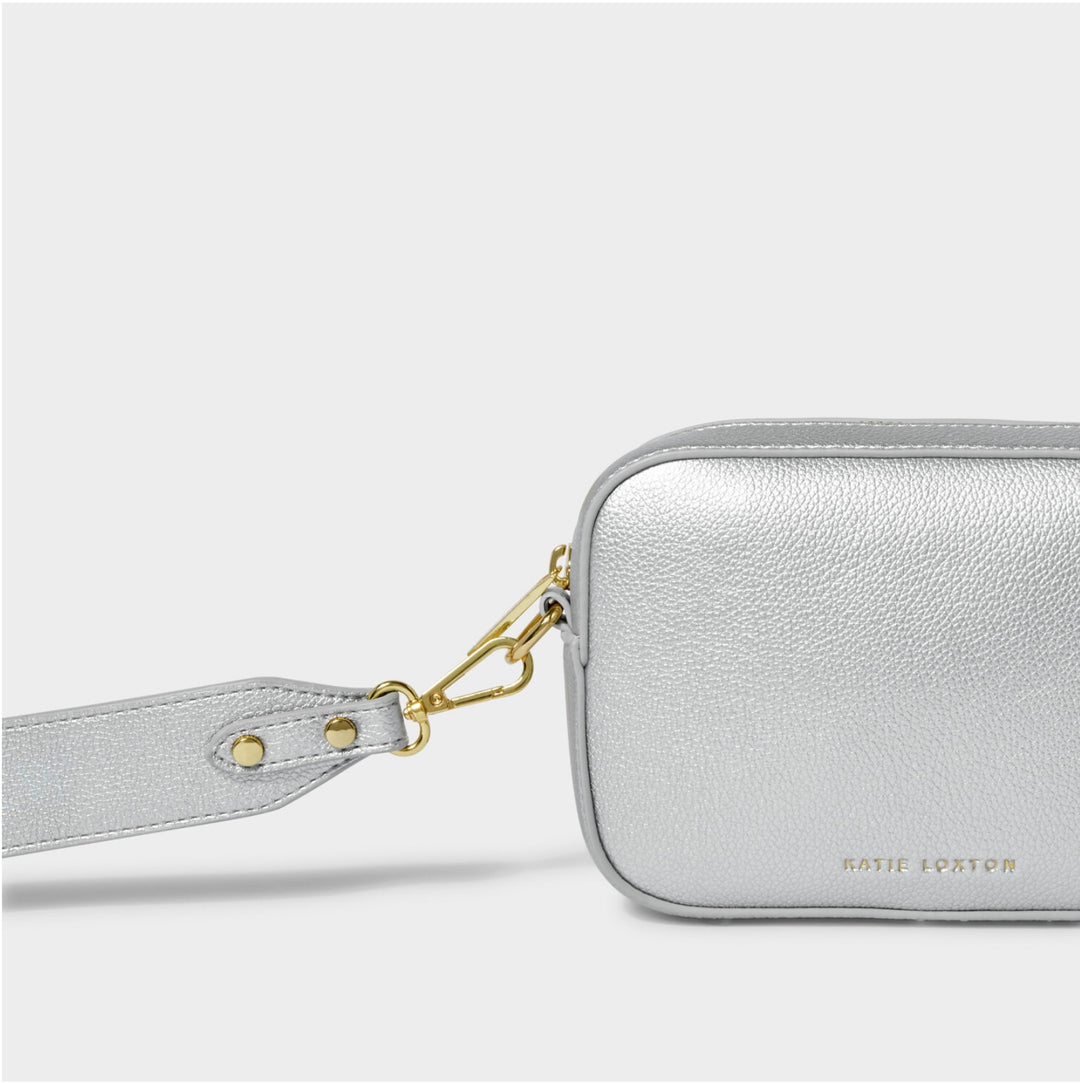 ZANA MINI CROSSBODY BAG IN SILVER