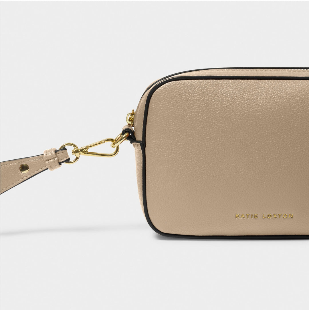 MARNI MINI CROSSBODY BAG IN LIGHT TAUPE