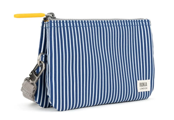 CARNABY HICKORY STRIPE RECYCLED CANVAS WALLET