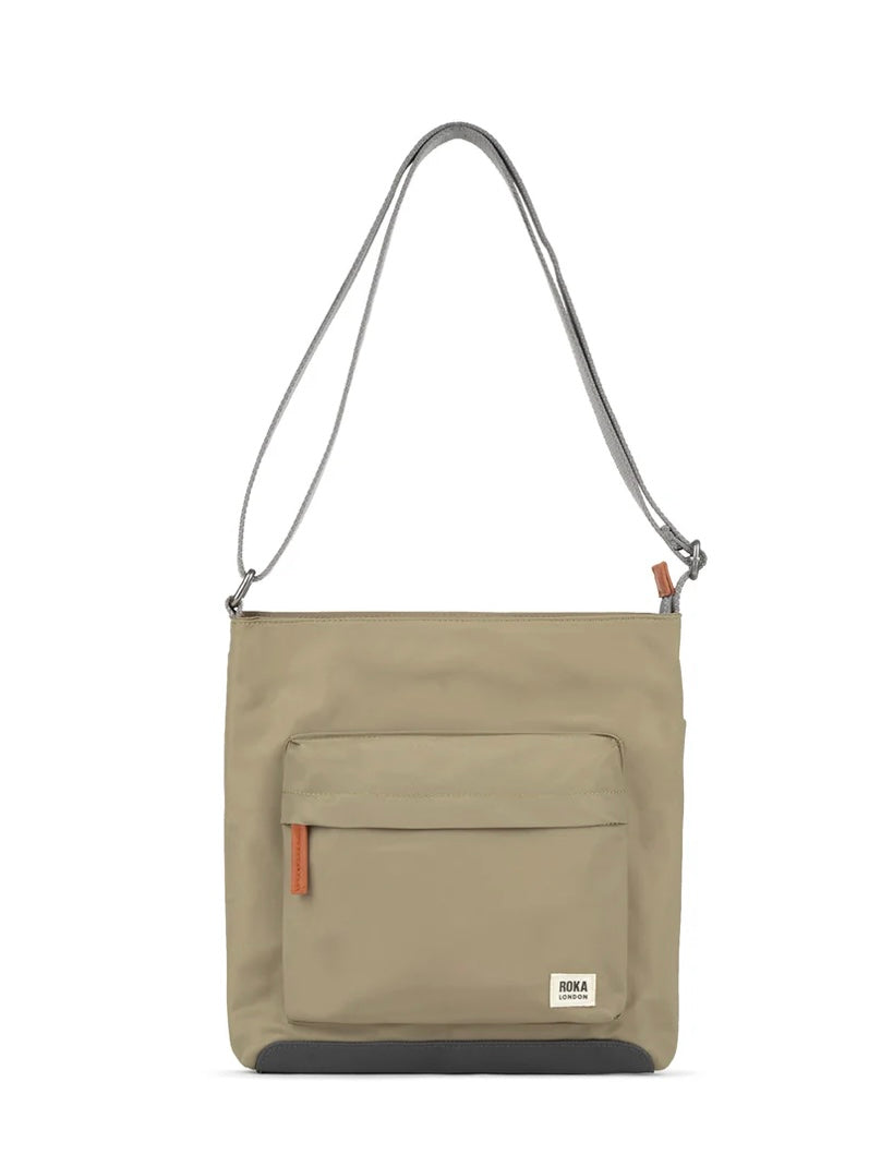 TAUPE MEDIUM KENNINGTON B RECYCLED NYLON BAG