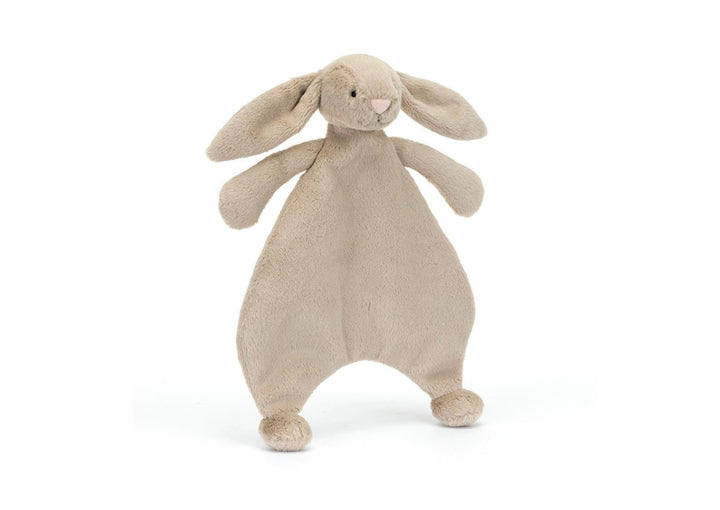 BASHFUL BEIGE BUNNY COMFORTER