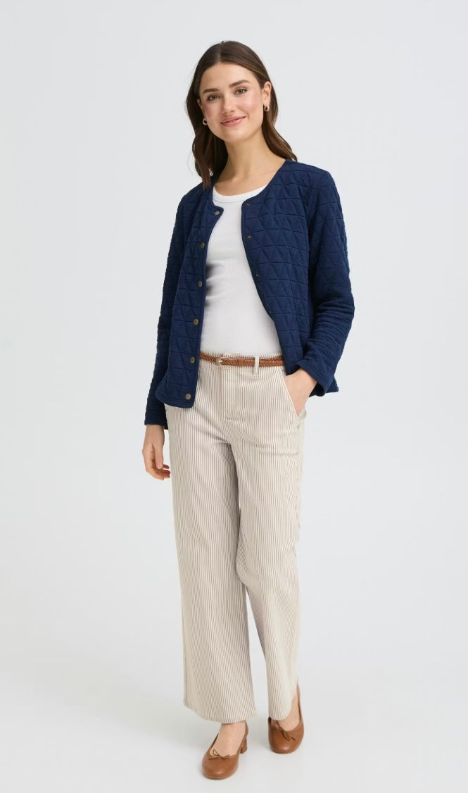 20615754 OLIVE STRIPE FRENA TROUSER