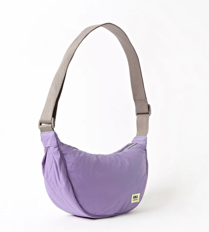 FARRINGDON TASLON RECYCLED NYLON CROSSBODY BAG PETAL