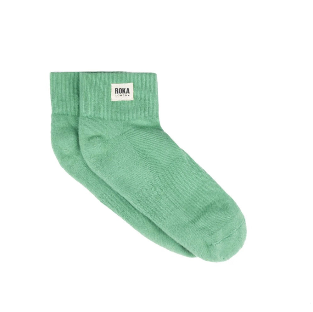 WEMBLEY ORGANIC COTTON SOCKS MATCHA