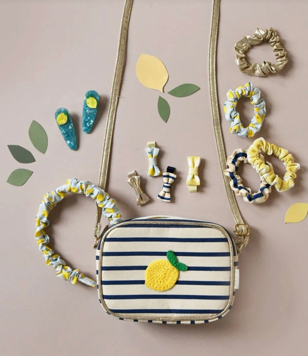 LEMON DROP STRIPE BAG