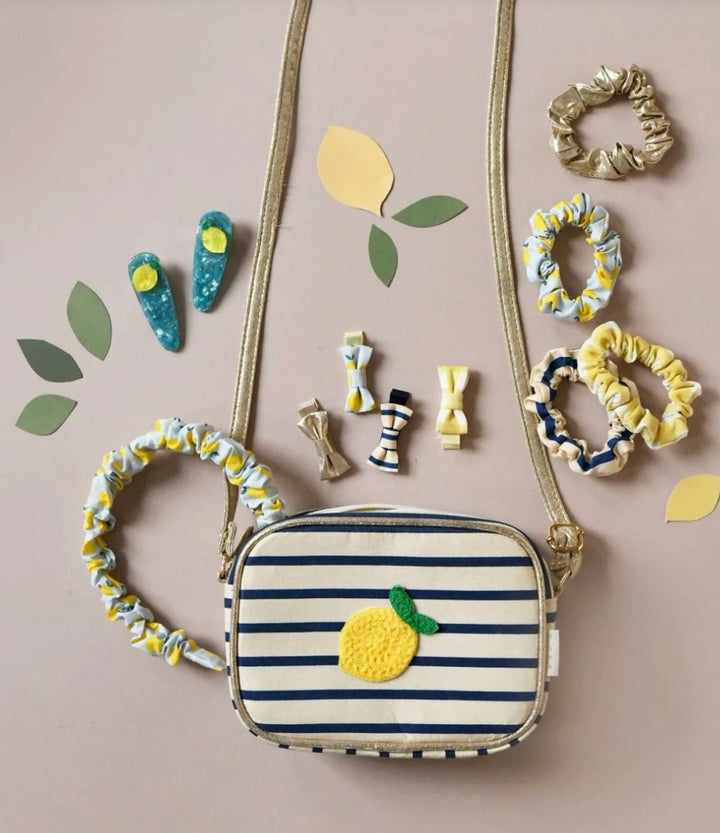 LEMON DROP STRIPE BAG