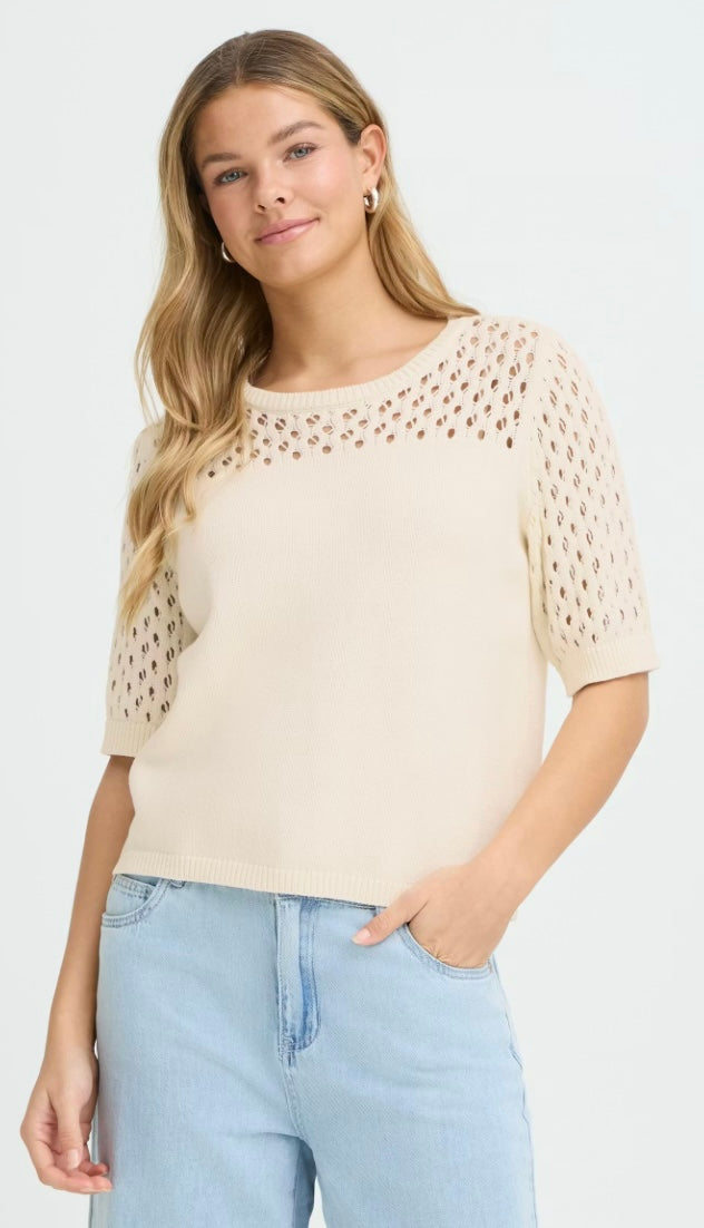 20617566 WHISPER WHITE LAYLA PULLOVER