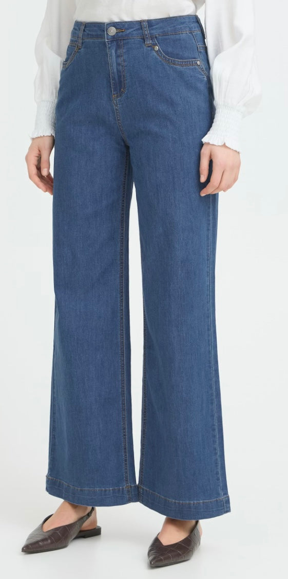 MID BLUE DENIM CHICAGO HANNA JEAN