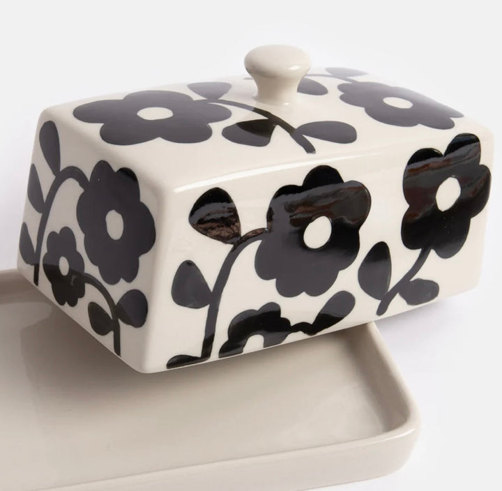 MONO FLOWER BUTTER DISH