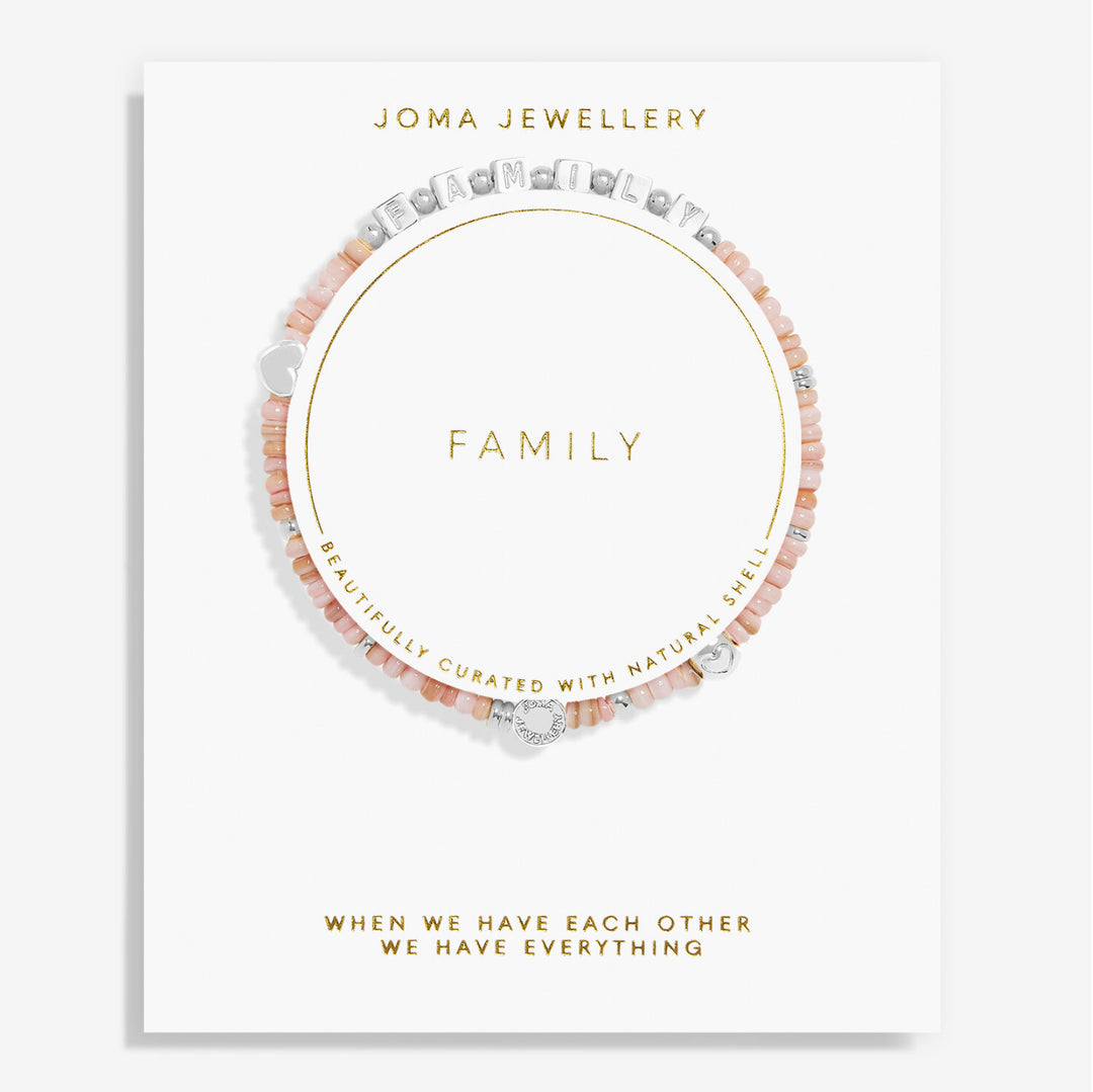 HAPPY LITTLE MOMENTS ‘FAMILY’ BRACELET