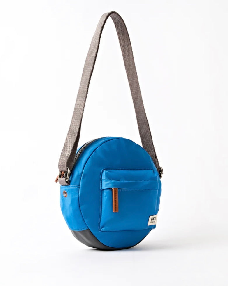 PADDINGTON RECYCLED NYLON CROSSBODY BAG MALIBU BLUE