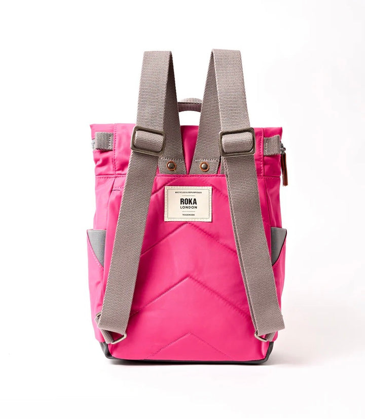 CANFIELD B RECYCLED NYLON SMALL BACKPACK GRANITA RED