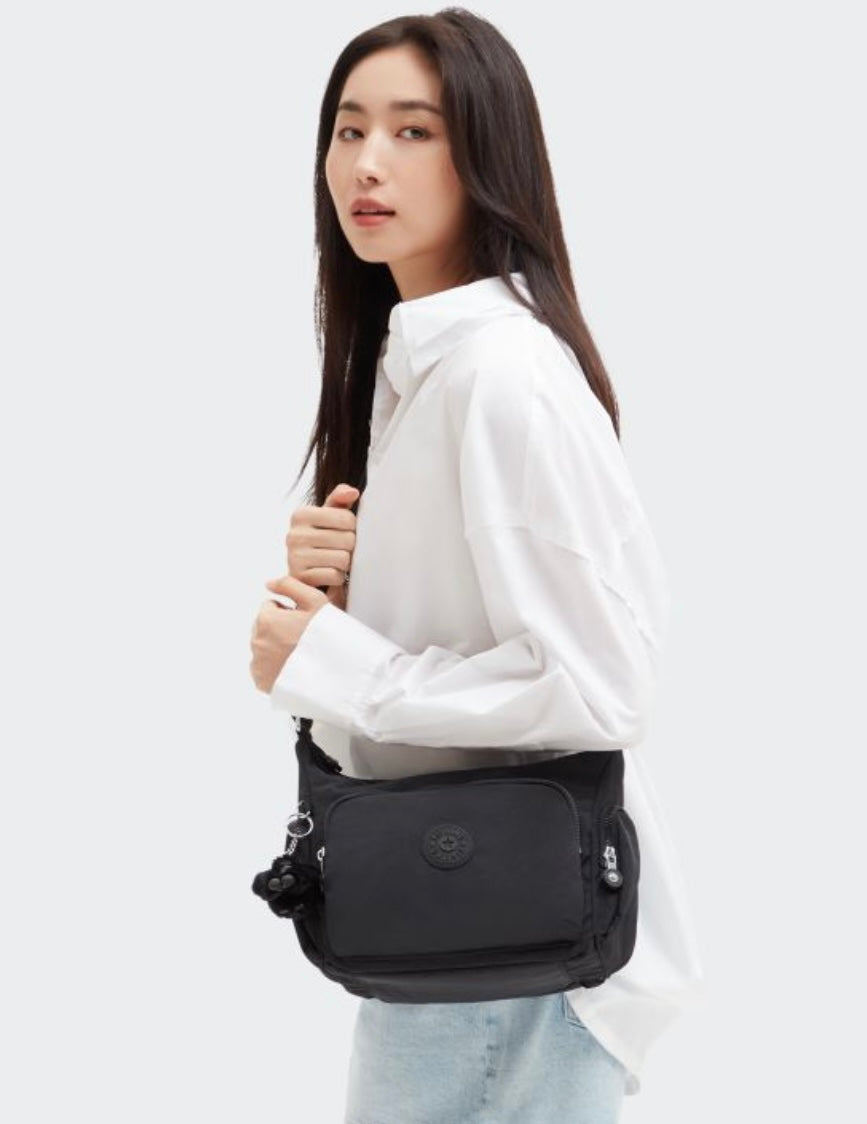 BLACK GABBIE MEDIUM CROSSBODY BAG