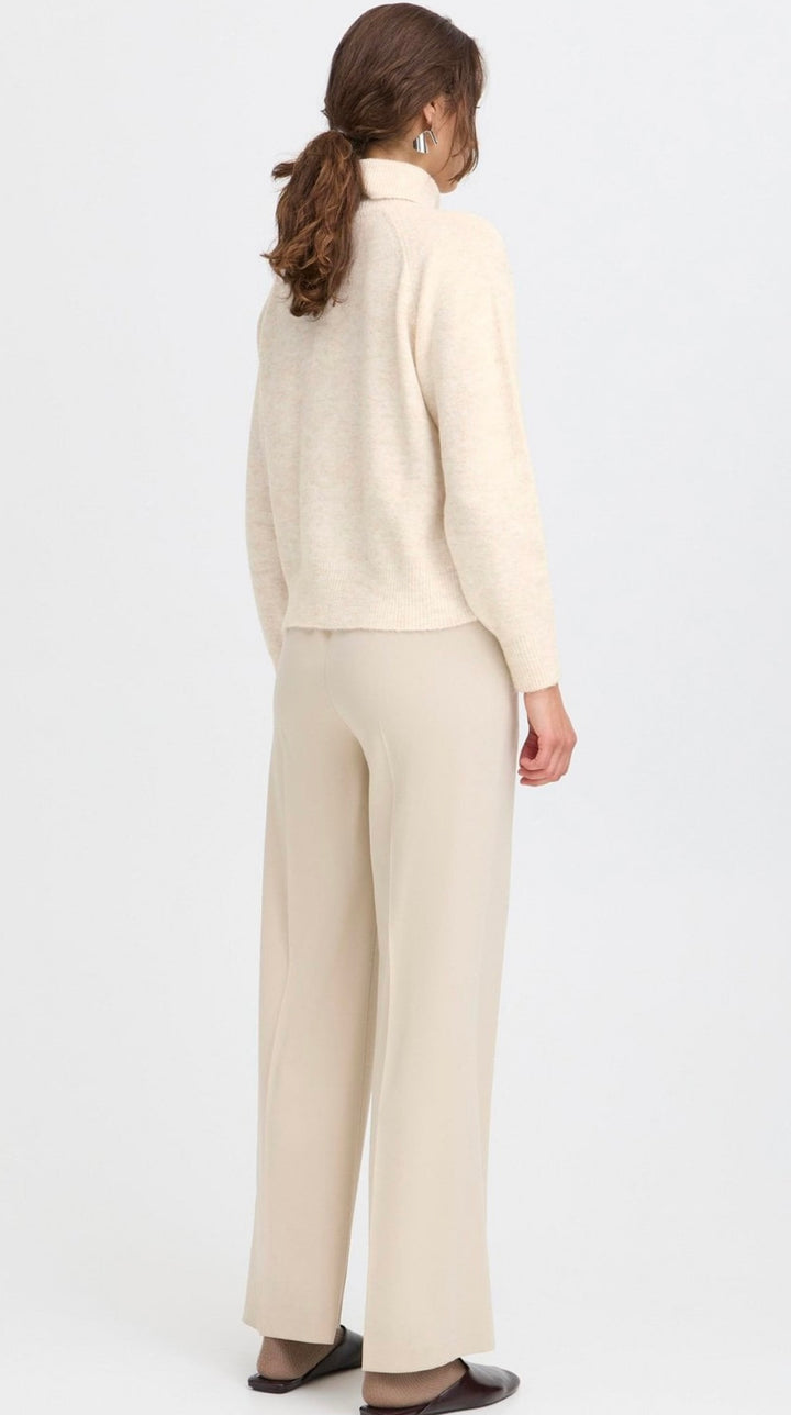 BIRCH MELANGE MONNA ROLLNECK JUMPER