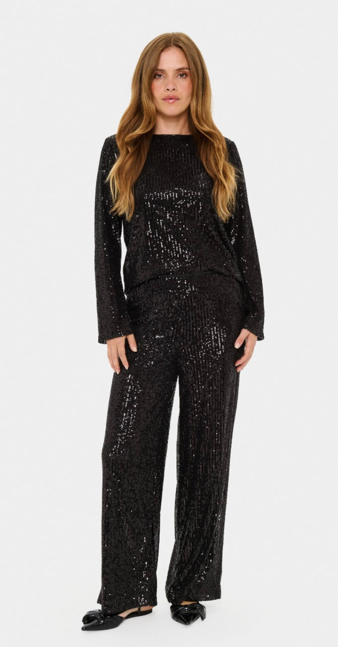 NEYANA SZ TROUSER BLACK