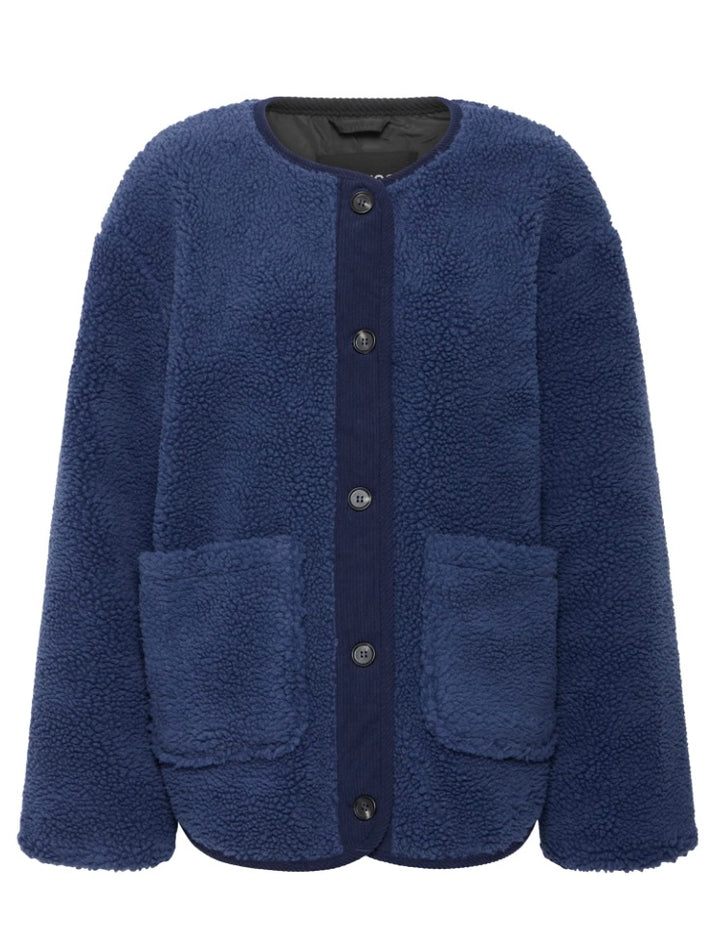 DARK DENIM MIX COTTY JACKET