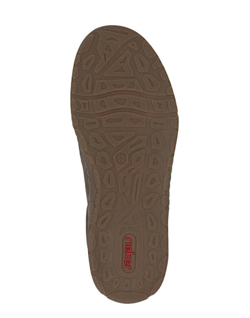 Rieker Men's Beige Slip-On Shoes 08351-64