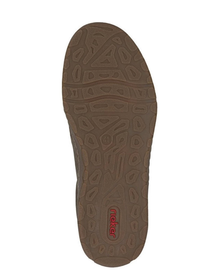 Rieker Men's Beige Slip-On Shoes 08351-64