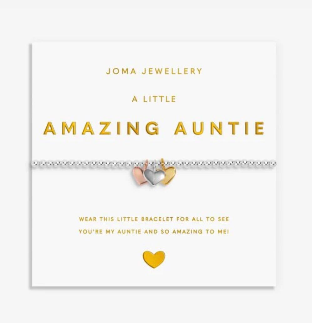 A LITTLE CHARMED MOMENTS AMAZING AUNTIE BRACELET