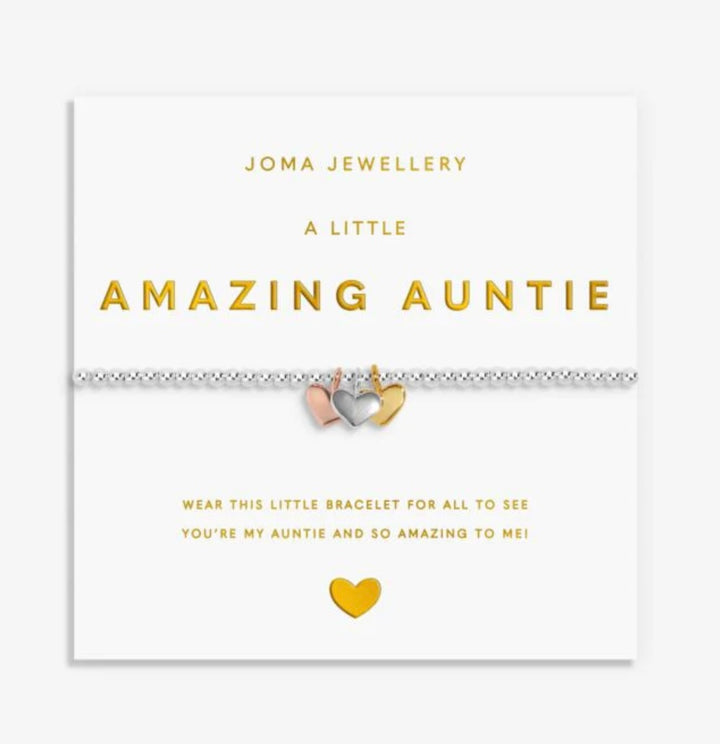 A LITTLE CHARMED MOMENTS AMAZING AUNTIE BRACELET