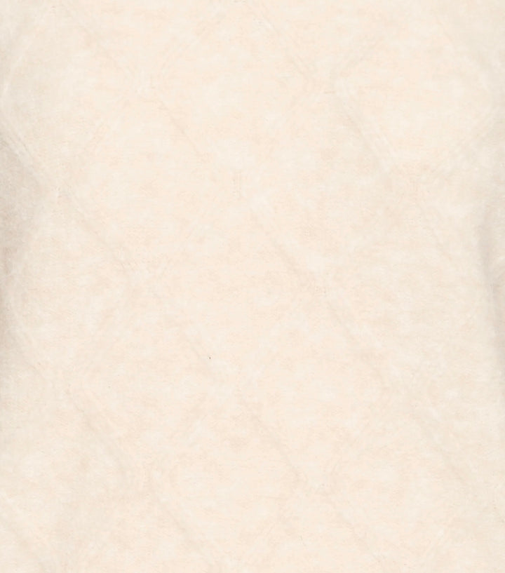 BIRCH MELANGE OMEA BOW JUMPER