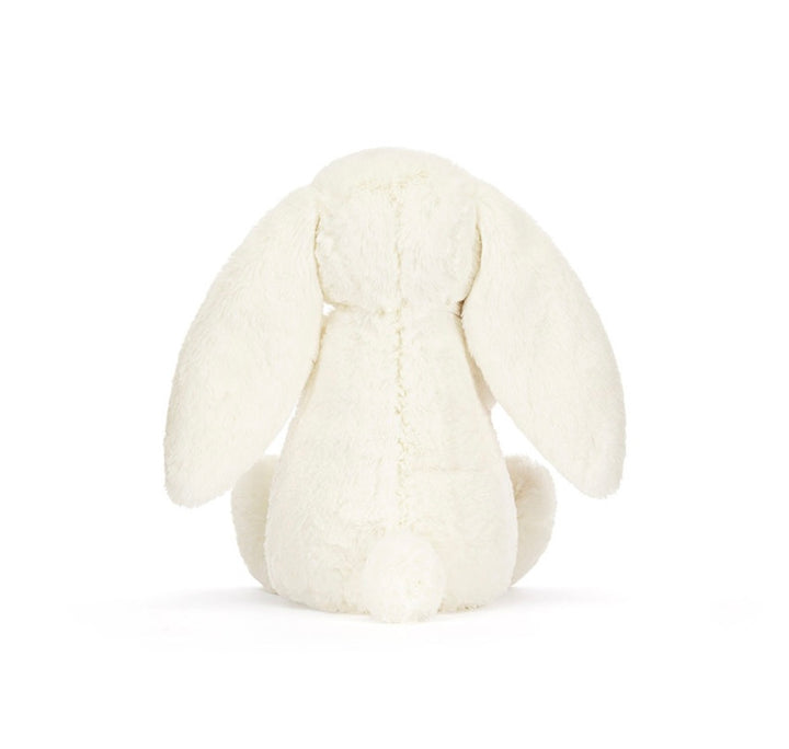 CREAM BUNNY WITH ROSE
