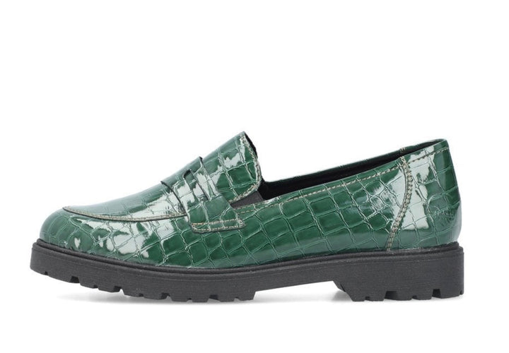 GREEN LOAFERS