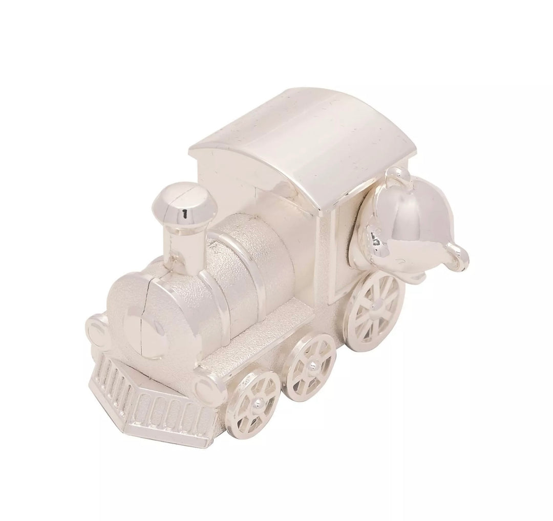 SILVER PLATED FIRST TOOTH & CURL TRAIN CARRIAGE SET