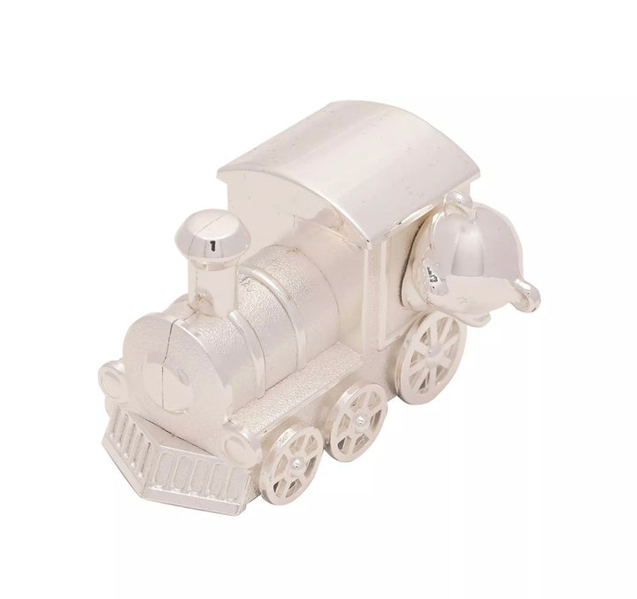 SILVER PLATED FIRST TOOTH & CURL TRAIN CARRIAGE SET