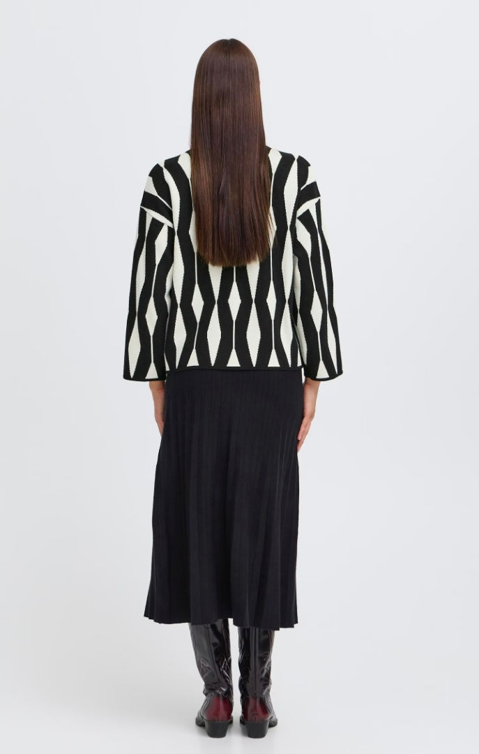 METEORITE OTARI JACQUARD JUMPER