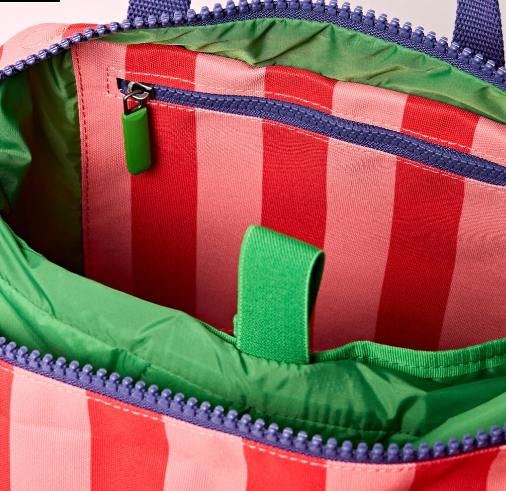 CANFIELD B RECYCLED CANVAS MEDIUM BACKPACK CIRCUS PRINT
