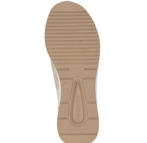 Rieker Women's Beige Zip Trainers N9553-60