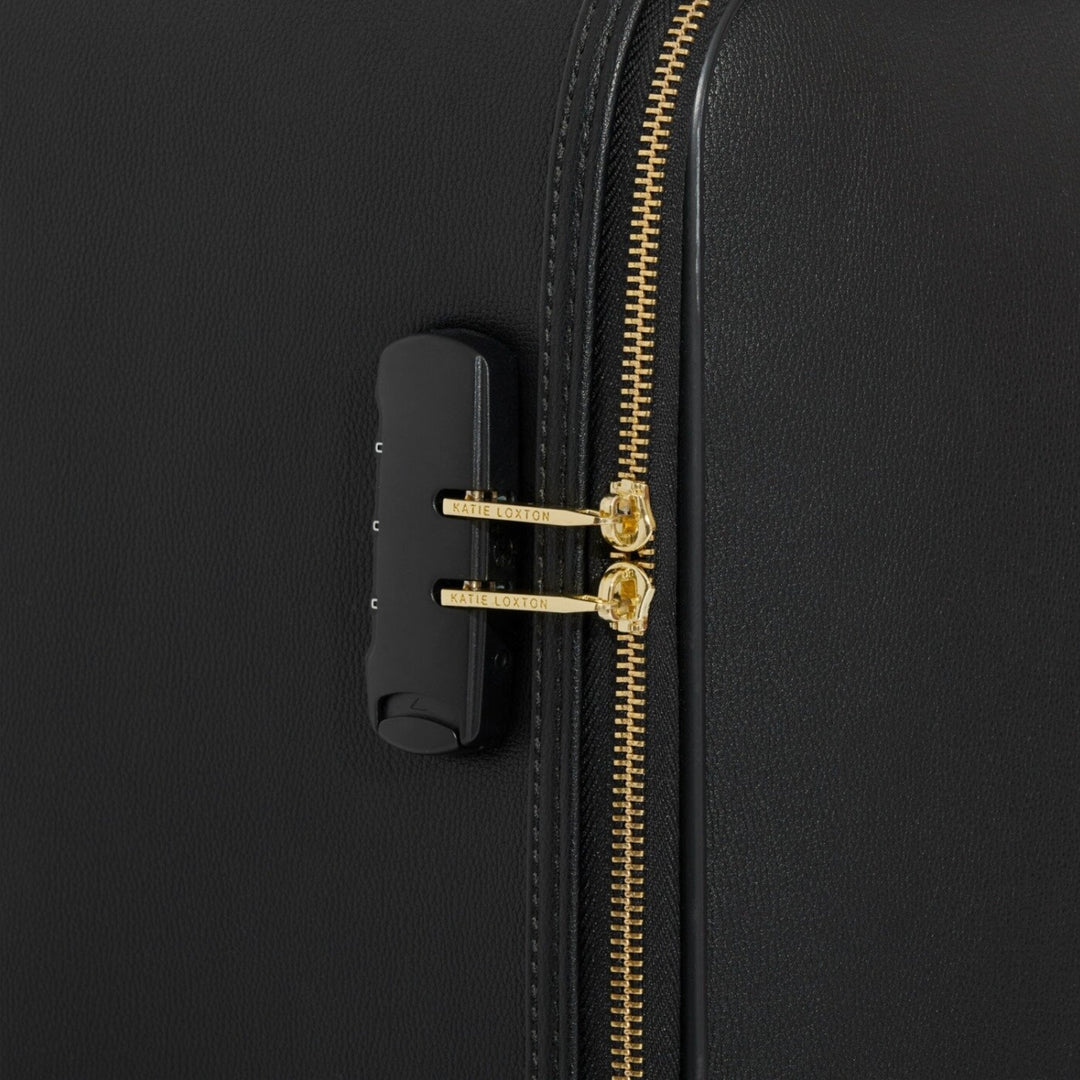 OXFORD CABIN SUITCASE IN BLACK