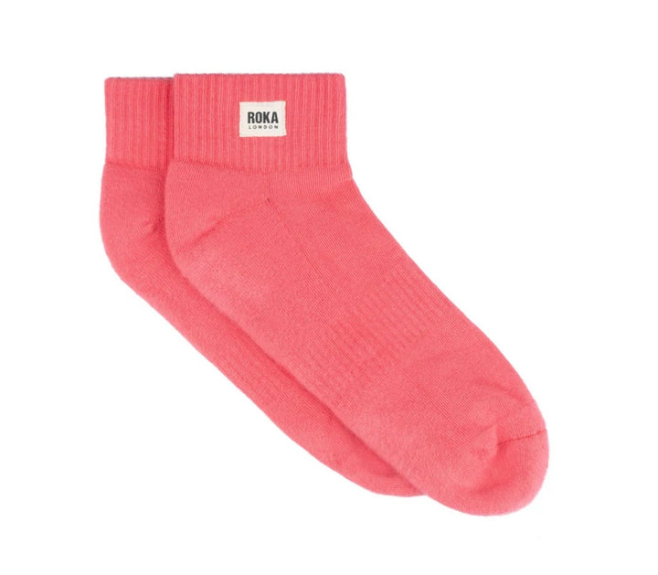 WEMBLEY ORGANIC COTTON SOCKS SUGAR CORAL
