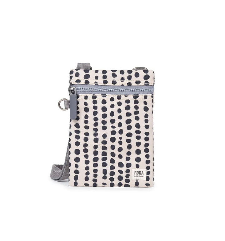 CHELSEA RECYCLED CANVAS LINEAR DOT BAG