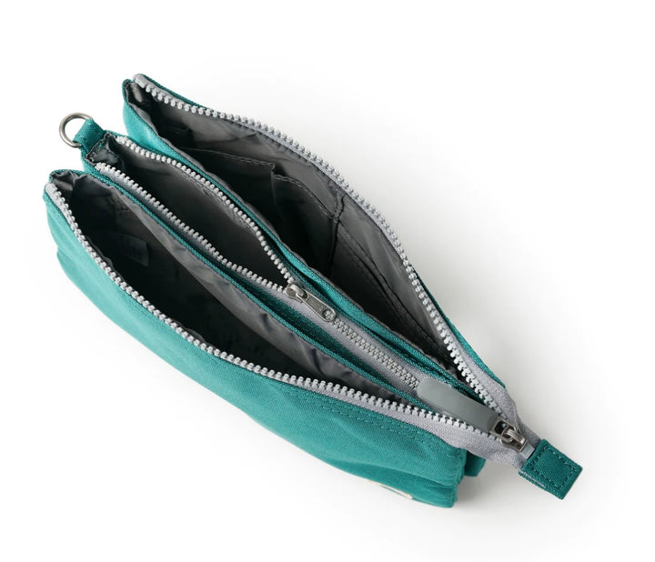 TEAL CARNABY RECYCLED CANVAS BAG