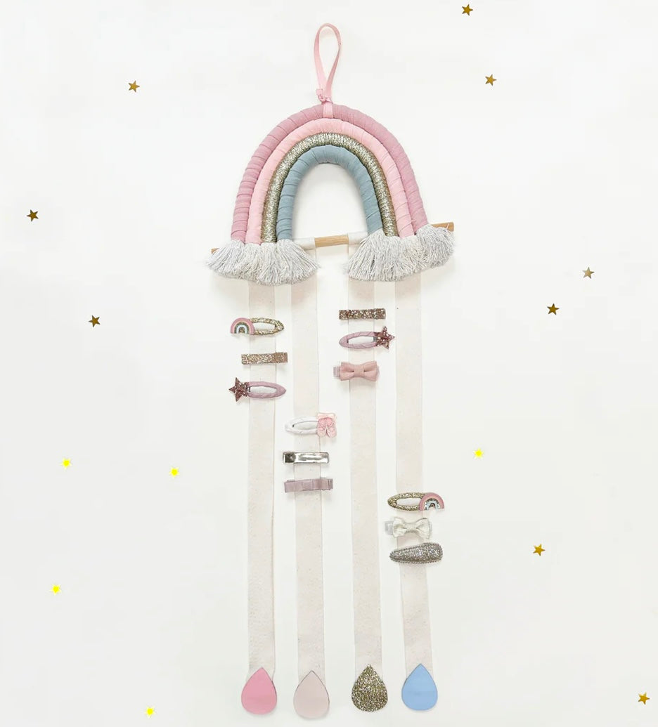 RAINBOW DROPS CLIP HANGER