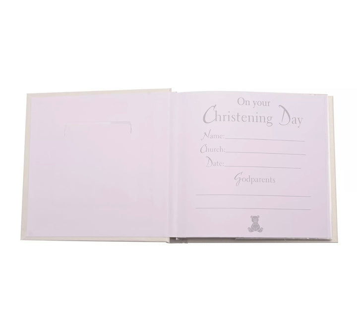 CHRISTENING PEARLISED PHOTO ALBUM