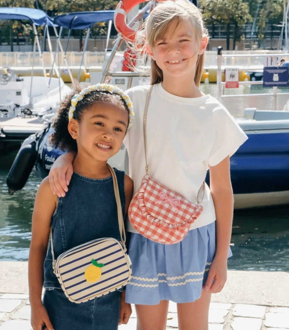 LEMON DROP STRIPE BAG