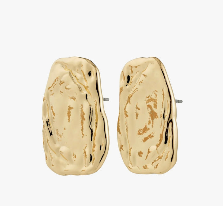 SHIFT GOLD PLATED EARRINGS
