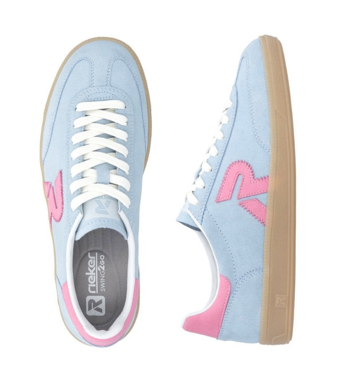 BLUE & PINK TRAINER