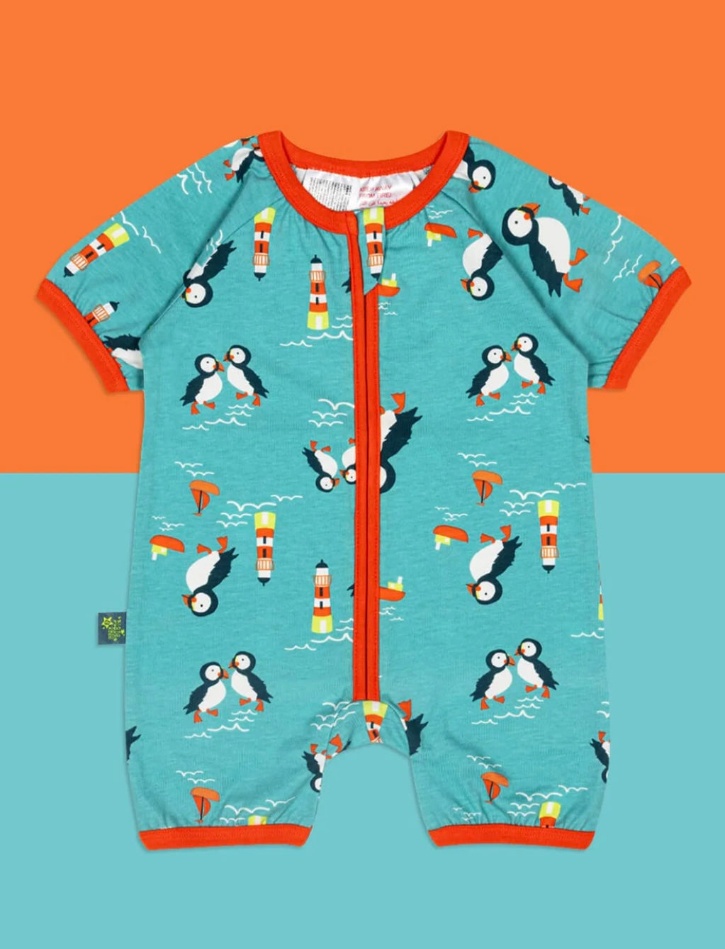 KENZIE THE PUFFIN ROMPER
