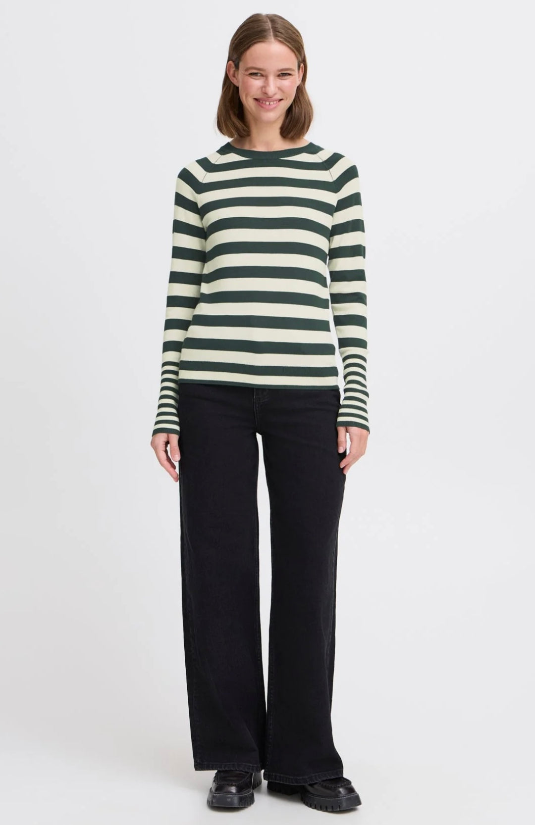 GREEN GABLES MIX MORLA LONG CUFF JUMPER