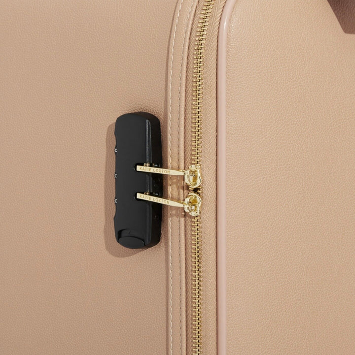 OXFORD CABIN SUITCASE IN SOFT TAN