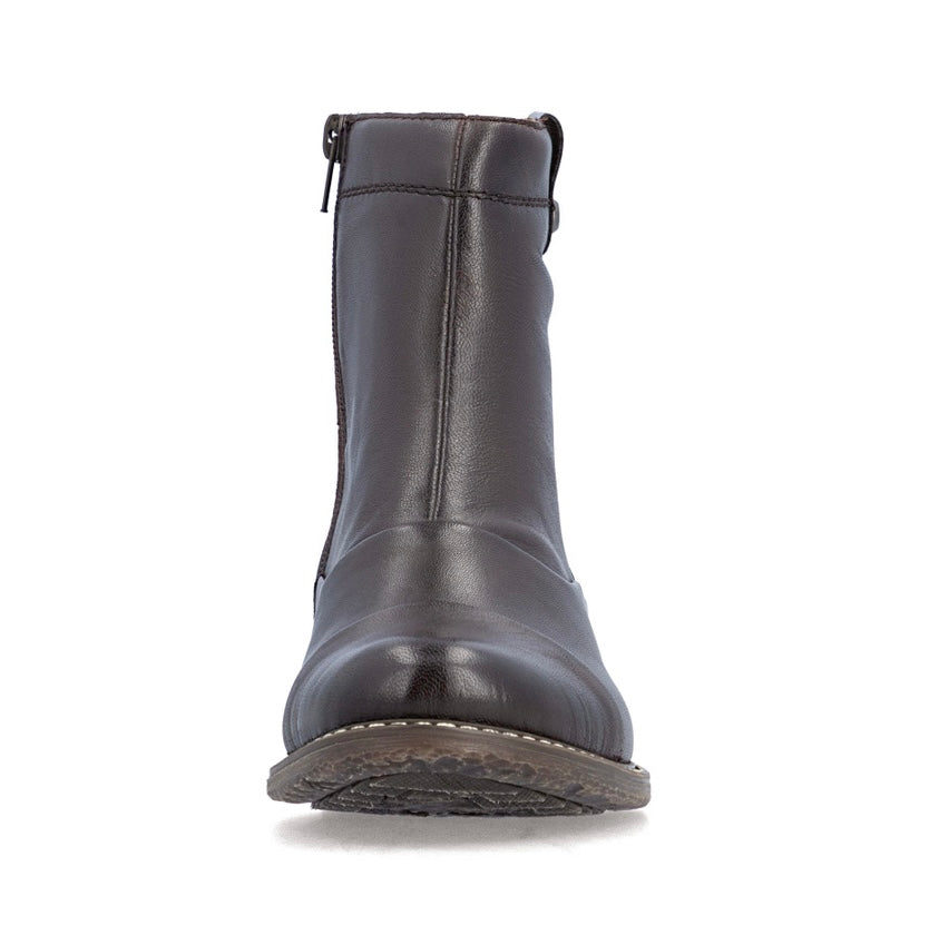 Rieker Women’s Dark Brown Ankle Boot 74858-25