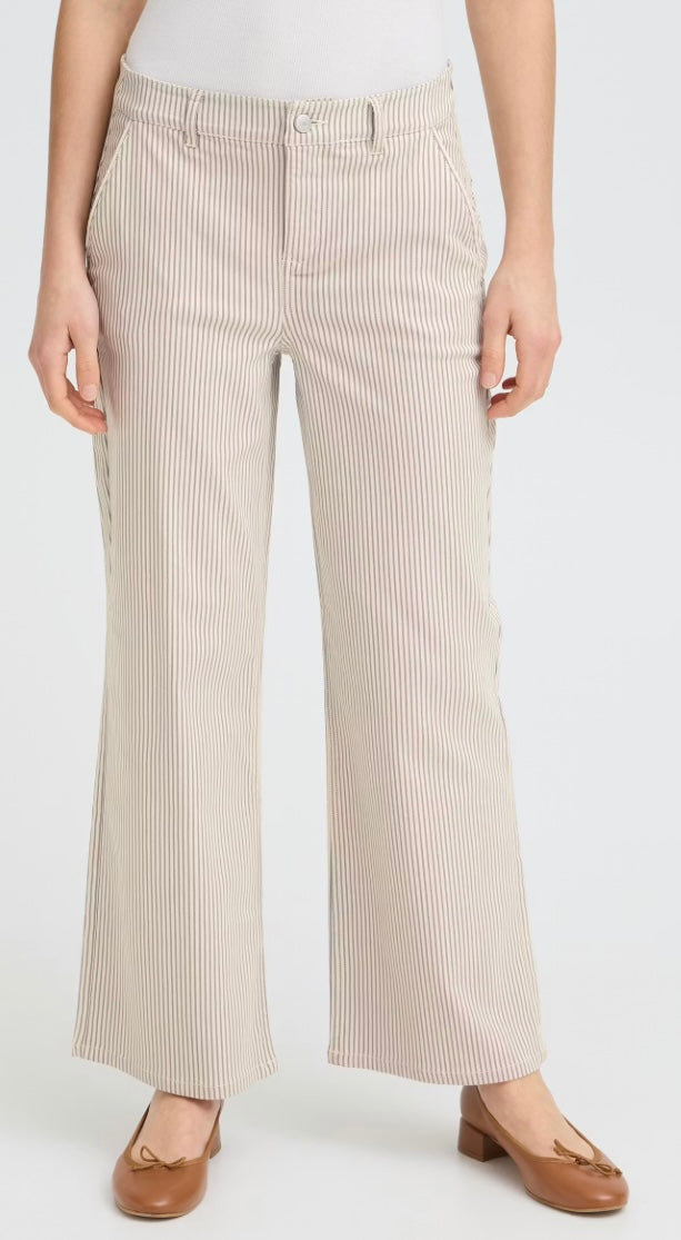 20615754 OLIVE STRIPE FRENA TROUSER