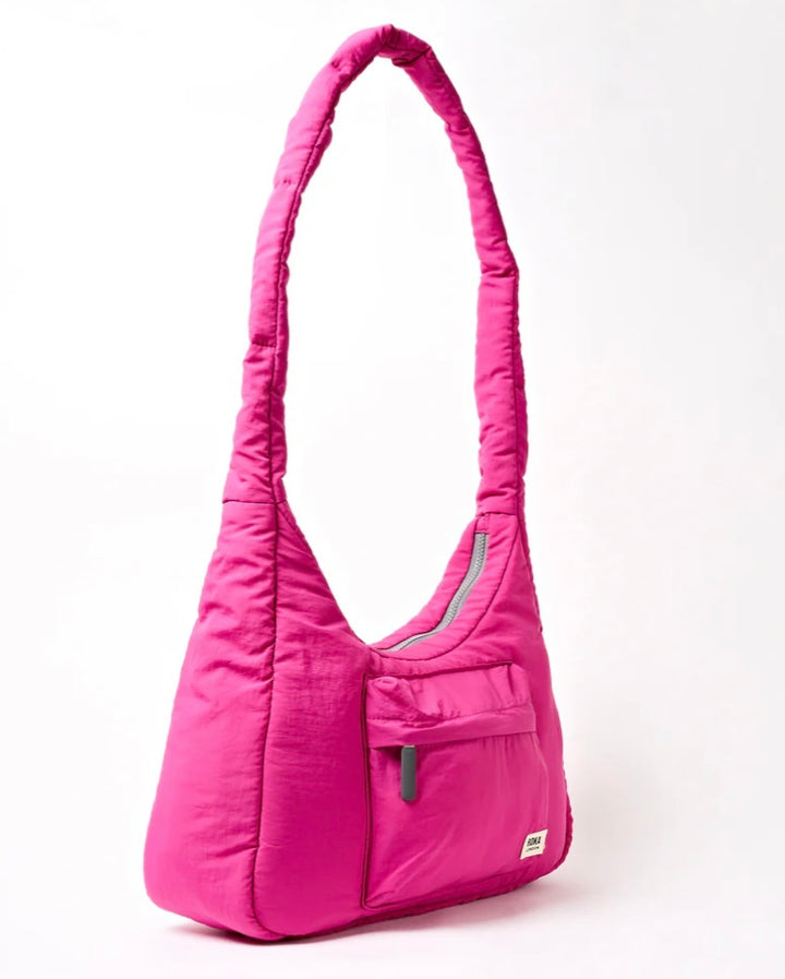 BELSIZE CROSSBODY TASLON BAG VERY BERRY