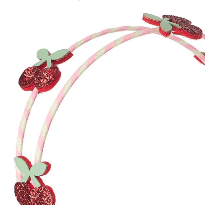 CHERRY KISS DOUBLE HEADBAND