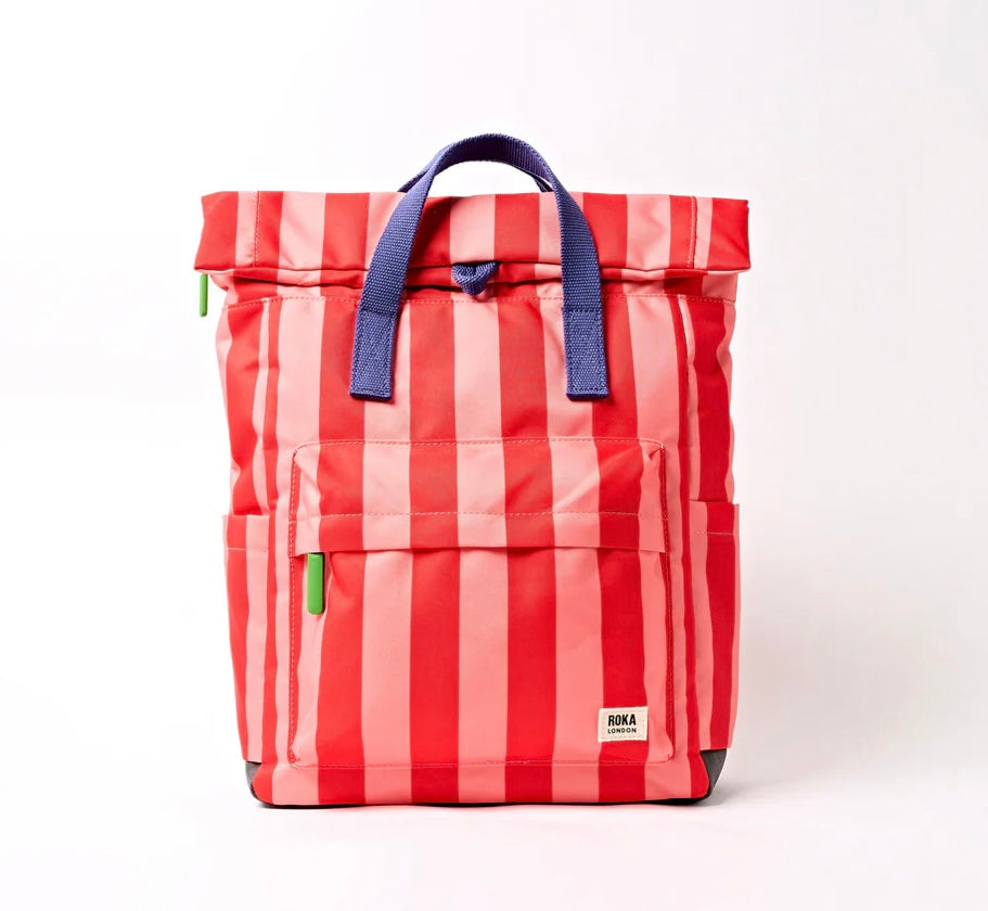CANFIELD B RECYCLED CANVAS MEDIUM BACKPACK CIRCUS PRINT