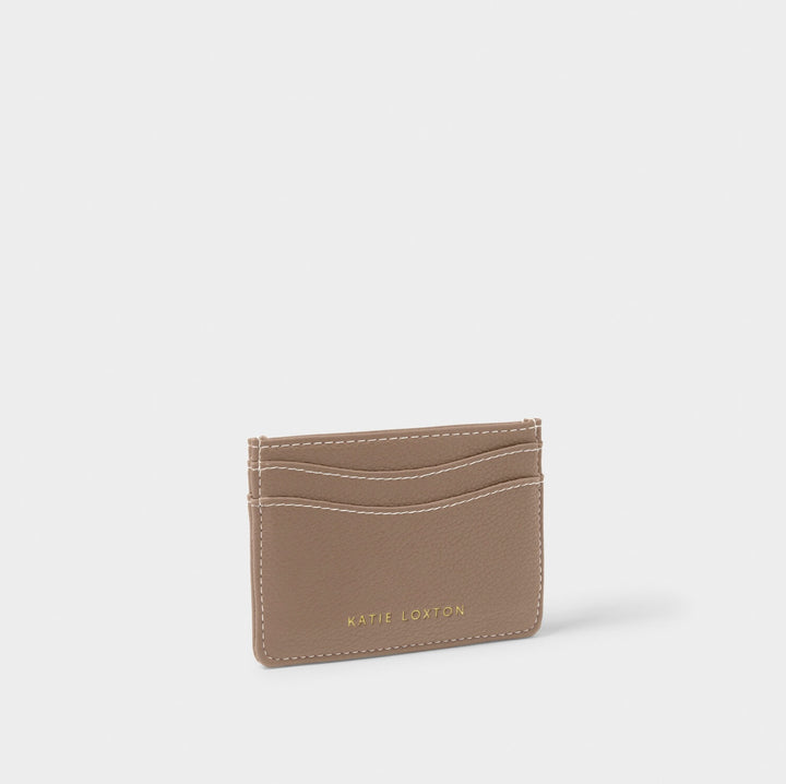 PERRI CARD HOLDER IN MOCHA